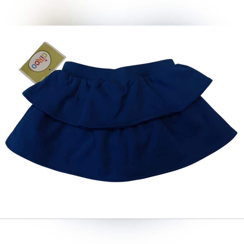 Circo Navy Layered Skirt
